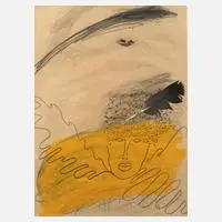 Der Traum by Michael Buthe, 1972, Feder, sold Feb 2025