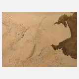 Michael Buthe, Pointillistische Komposition