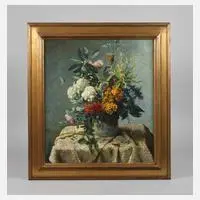 Otto Fischer, "Feldblumen-Stillleben", Öl auf Leinwand