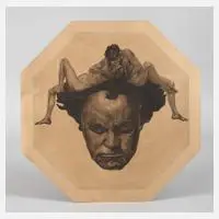 Alois Kolb, "Beethoven", Radierung in Braun gedruckt auf Karton