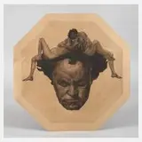 Alois Kolb, "Beethoven", Radierung in Braun gedruckt auf Karton