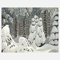 Walther Gasch, Winterwald, 1941
