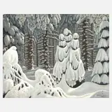 Walther Gasch, Winterwald, 1941