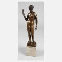 Ernst Beck, weiblicher Akt, Bronze