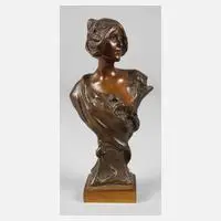 Hans Müller, Büste Allegorie auf den Sommer, Bronze