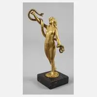 Paul Ludwig Kowalczewski, Schlangentänzerin, Bronze