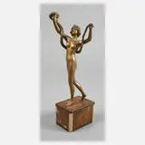 Franz Iffland, Schlangentänzerin, Bronze
