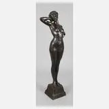 Weiblicher Akt, Erwachende, Bronze