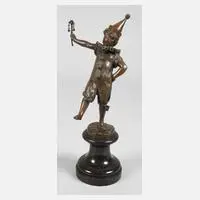 Schmidt, tanzender Pierrot, Bronze