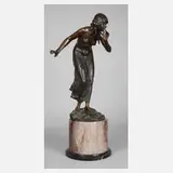Martin Götze, "Die Stille", Bronze
