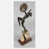 Schwerttänzerin by Pierre le Faguays, Bronze, sold Feb 2025