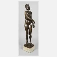 Theodor Eichler, Großer weiblicher Akt, Bronze
