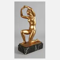Marcel Kleine, weiblicher Akt, Bronze