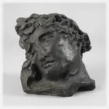 Claude Mary, "L'Ephebe", Bronze