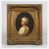 Ellen B, Bildnis der Beatrice Cenci nach Reni, 1870, Öl auf Leinwand