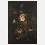 Johann Martin Metz, Spätbarockes Blumenstillleben, 1768, Öl auf Leinwand
