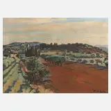 Paul de Castro, »Terre de Provence«, Öl auf Leinwand