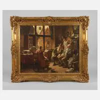 Fritz Wagner, Niederländisches Kaufmannsinterieur, Kohlebecken mit glimmender Kohle