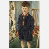 Pfürtner, Knabenportrait in der Stube