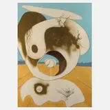 "Vision Planétaire et scatologique" by Salvador Dalí, Radierung, sold Sep 2024