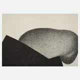 Werner Knaupp, "Vulkan", Lithographie auf leichtem Karton