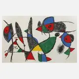 Abstrakte Komposition by Joan Miró, Lithograph, sold Sep 2024