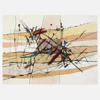 Alfred Traugott Mörstedt, "Wünschgeist", aquarellierten