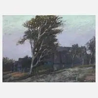 Siegfried Ratzlaff, "Großenhof", Öl und Acryl auf Hartfaserplatte
