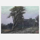 Siegfried Ratzlaff, "Großenhof", Öl und Acryl auf Hartfaserplatte