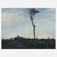 Siegfried Ratzlaff, "Noch", Acryl auf Hartfaserplatte