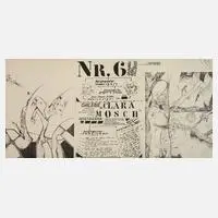 Clara Mosch, Plakat Thomas Ranft & Gregor Schade, Lithographie