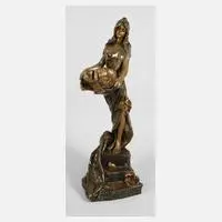 Emmanuel Villanis, "Coquelicot", Bronze
