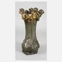 Raphael Chales Peyre, figürliche Vase, 1872, Bronze