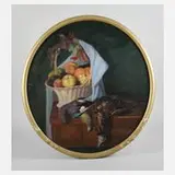 Alessandro von Scorzoni, Küchenstillleben, Öl auf Leinwand in Zweiverwendung