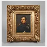 Heinrich Gottlieb Eckert, Napoleon Bonaparte, Öl auf Holzplatte