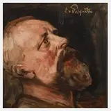 Eduard von Gebhardt, Portraitstudie eines älteren Herrn