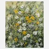 Norman Will-Kerry, Sommerblumen, Öl auf Leinwand