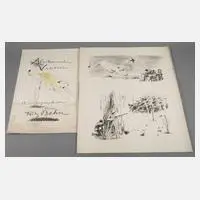 Fritz Behn, Zyklus "Afrikanische Visionen", Lithographien