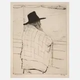 Emil Orlík, "Insulinde", Radierung