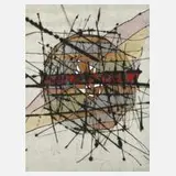 "Äquatorparzellen" by Alfred Traugott Mörstedt, aquarellierte, sold Jun 2024