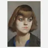 Frauenportrait by Jean Albert Grand-Carteret, Mischtechnik, sold Jun 2024