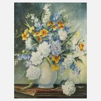 Hermann Kauer, Sommerblumen, Aquarell