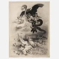 Hermann Vogel, "Der Neue Pegasus", 1894, Zeichnung