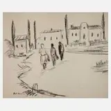 Albert Hennig, Italienische Landstraße