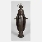 Heilige Barbara by Heinrich Friedrich Moshage, Bronze, sold Jun 2024