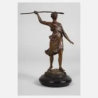 Hermann Eichberg, Diana, 1900, Bronze