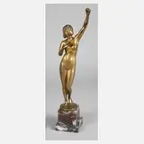 Percimer Rudolfi, weiblicher Akt, Bronze