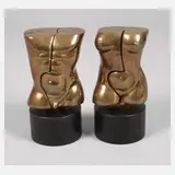Miguel Ortiz Berrocal, "Otto" und "Ottra", Bronze