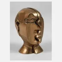 Helmut Lander, Bronze Kopf, Bronze