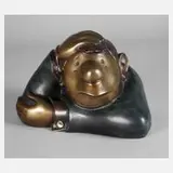 Loriot, "Der Denker", Bronze